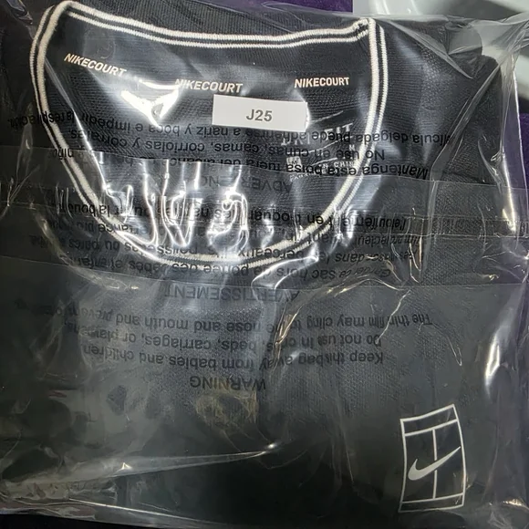 NikeCourt Dri-FIT Tennis Crewneck Sweatshirt Black Men’s Medium - Picture 11 of 11